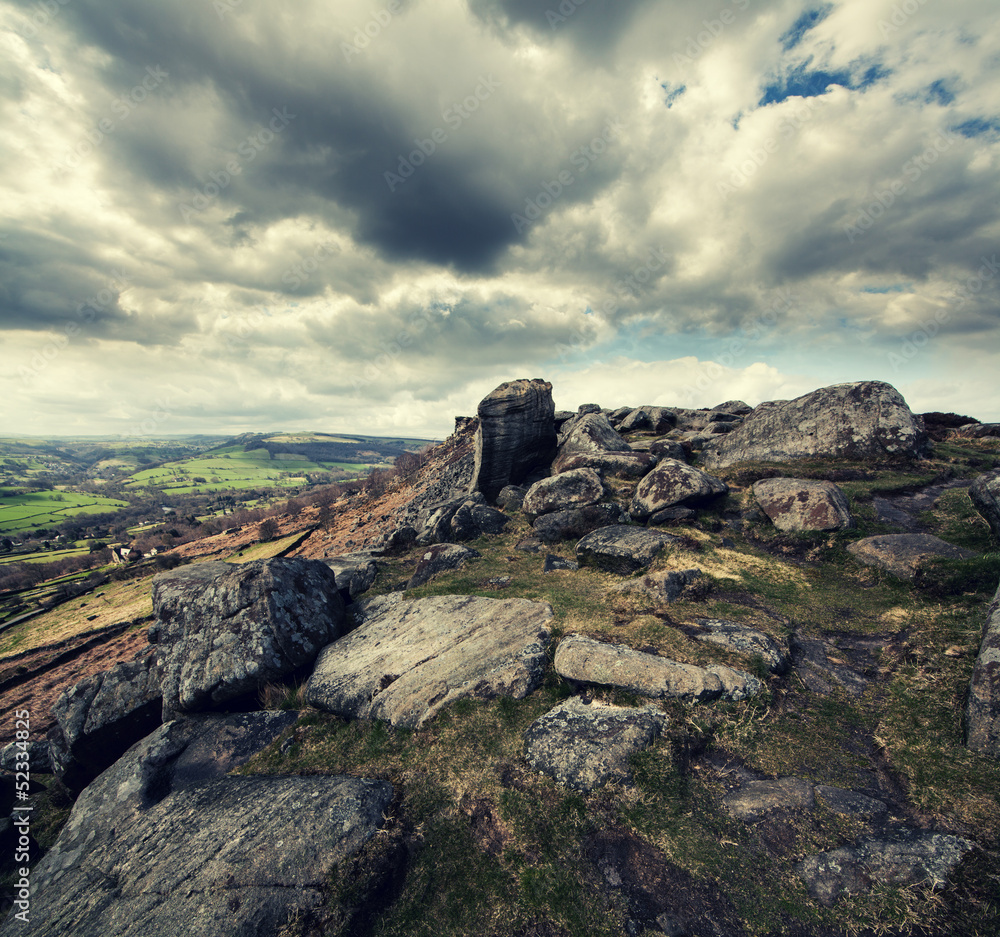 peak district derbyshire StockFoto Adobe Stock