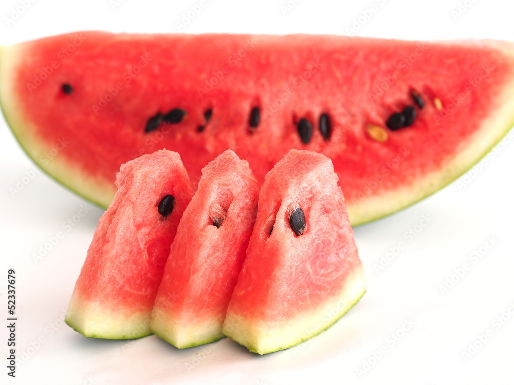 Watermelon isolated on white background Watermelon isolated on white background