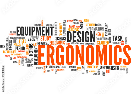 Ergonomics (english tag cloud)