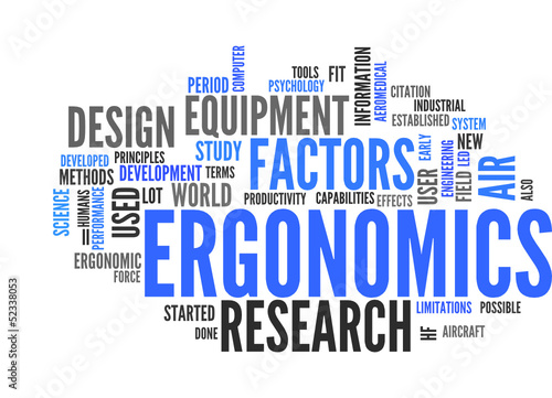 Ergonomics (english tag cloud)