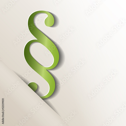 Paragraph Hintergrund Grün