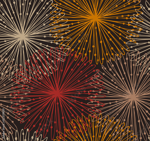 Linear colorful abstract background