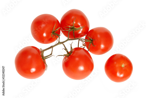 Red tomatoes.