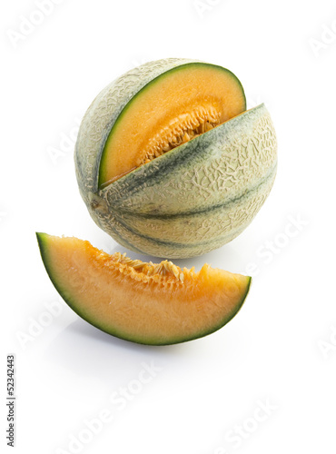melon, clipping path included