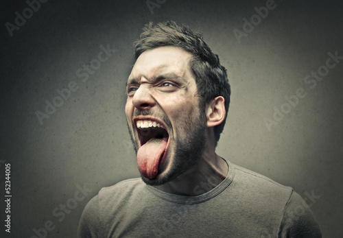 Cuadro en lienzo grimace