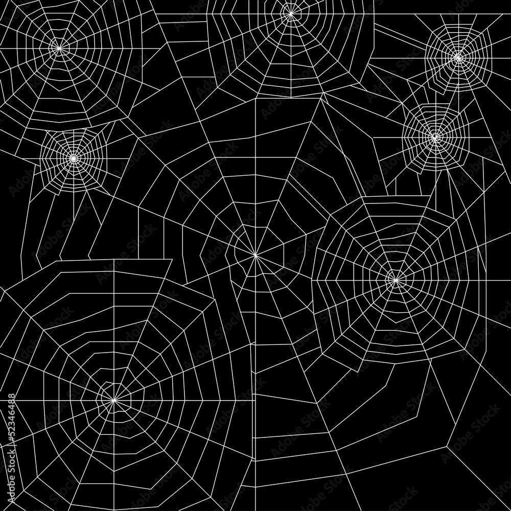 cobweb silhouette  vector