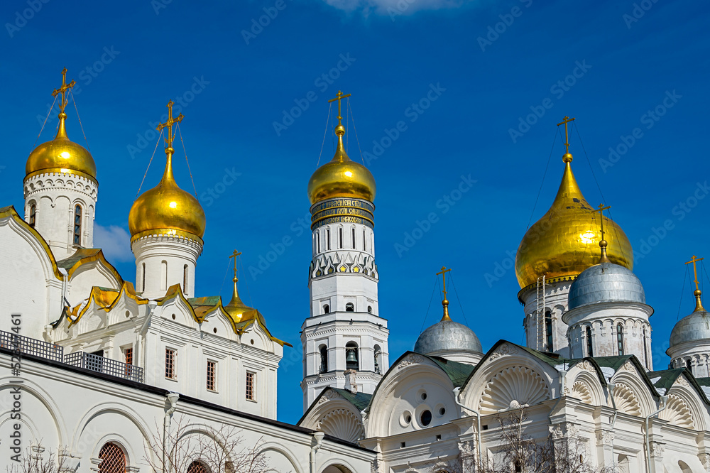 Cupolas in the Kremlin