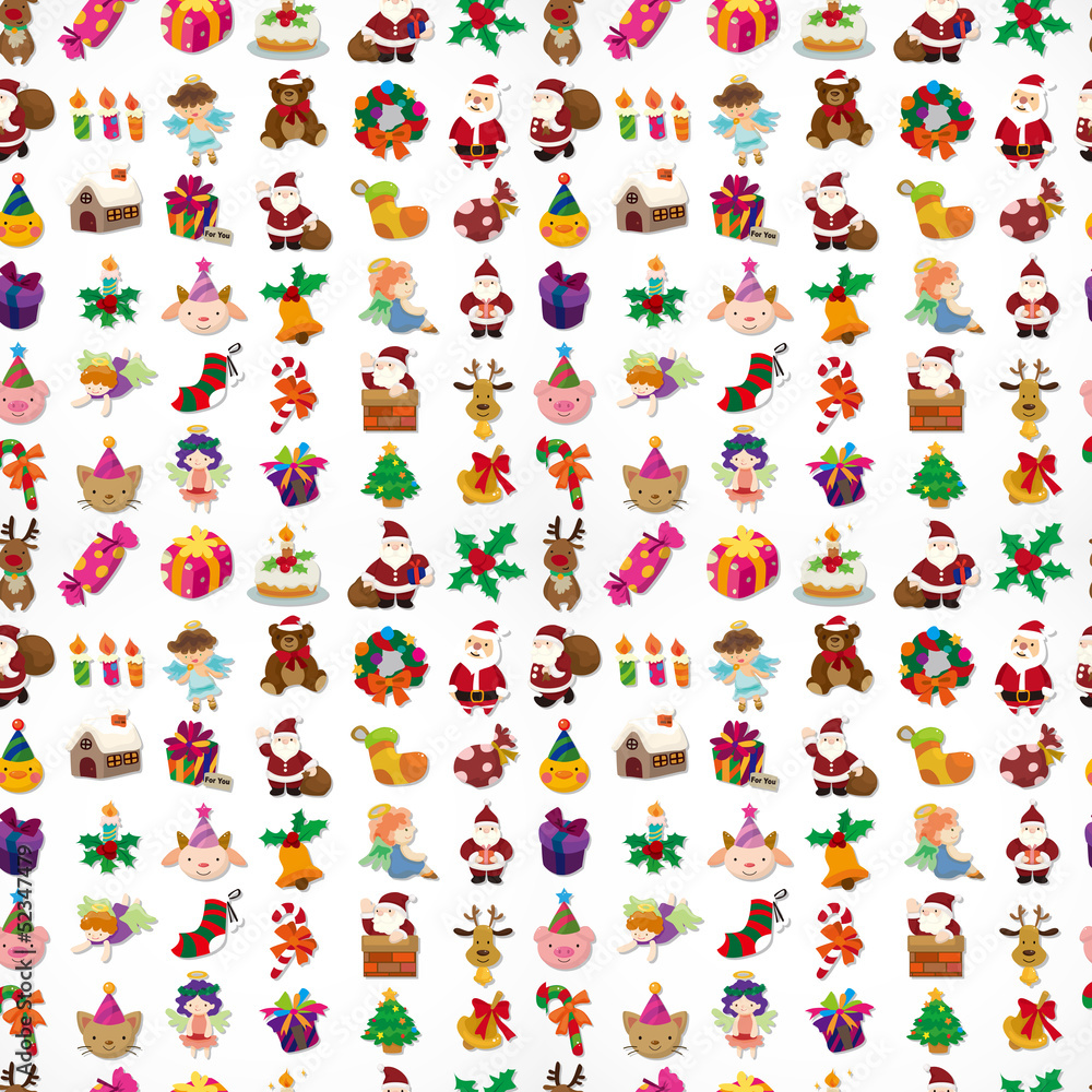 seamless Christmas pattern seamless Christmas pattern