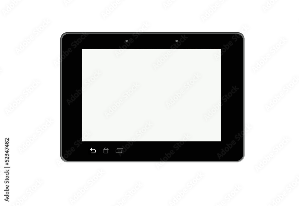 illustration of black tablet illustration of black tablet