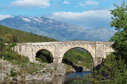 Corse, pont gènois dans le Cortenais
