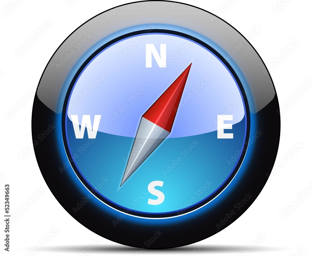 Compass Button Compass Button