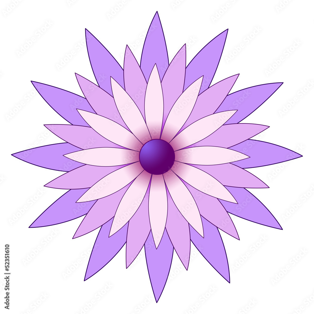 Fototapeta premium purple flower