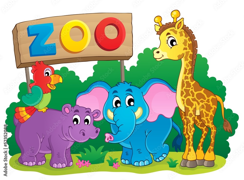 Cute African animals theme image 6 Cute African animals theme image 6