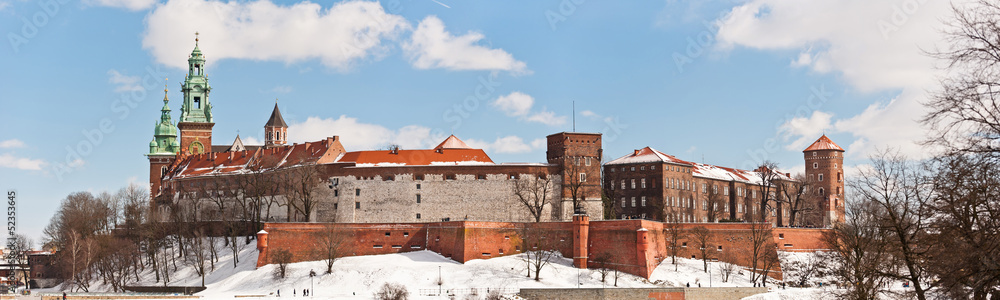 Obraz Wawel Kraków panorama