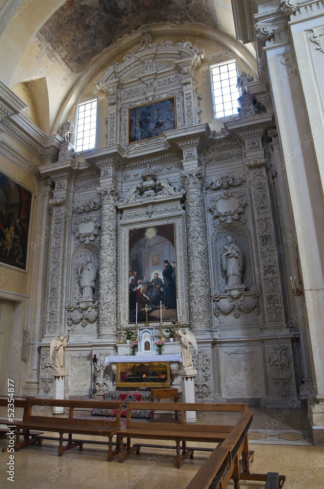 Church of Jesus. Lecce. Puglia. Italy.