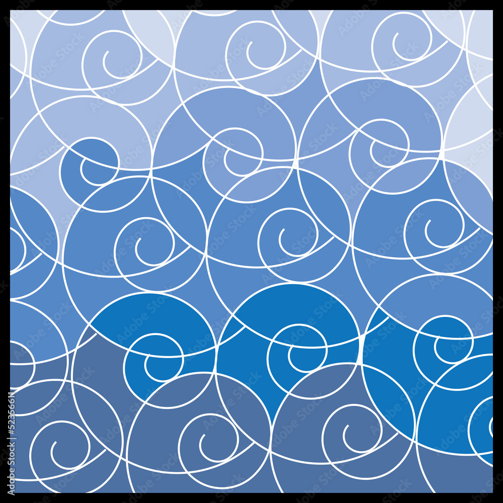 Abstract Geometric Mosaic Background: Waves Abstract Geometric Mosaic Background: Waves