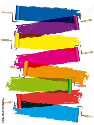 Rouleaux de peinture x8