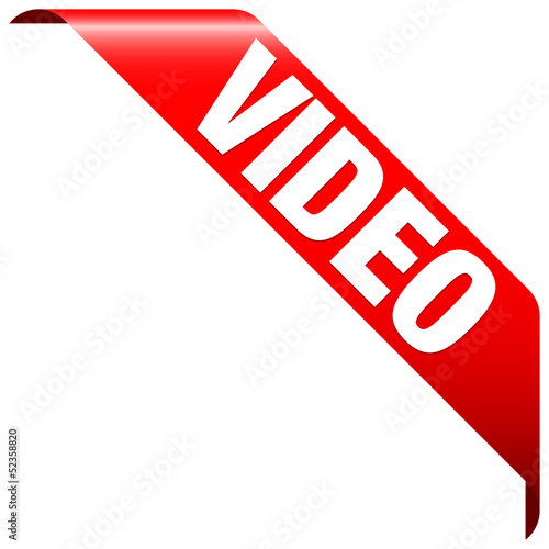 Banner "Video" Red