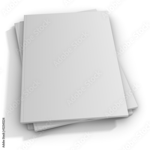 Blank Magazine Covers