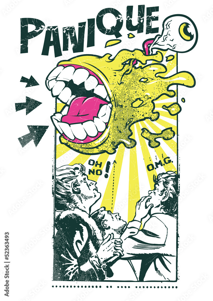 Fototapeta premium Panique