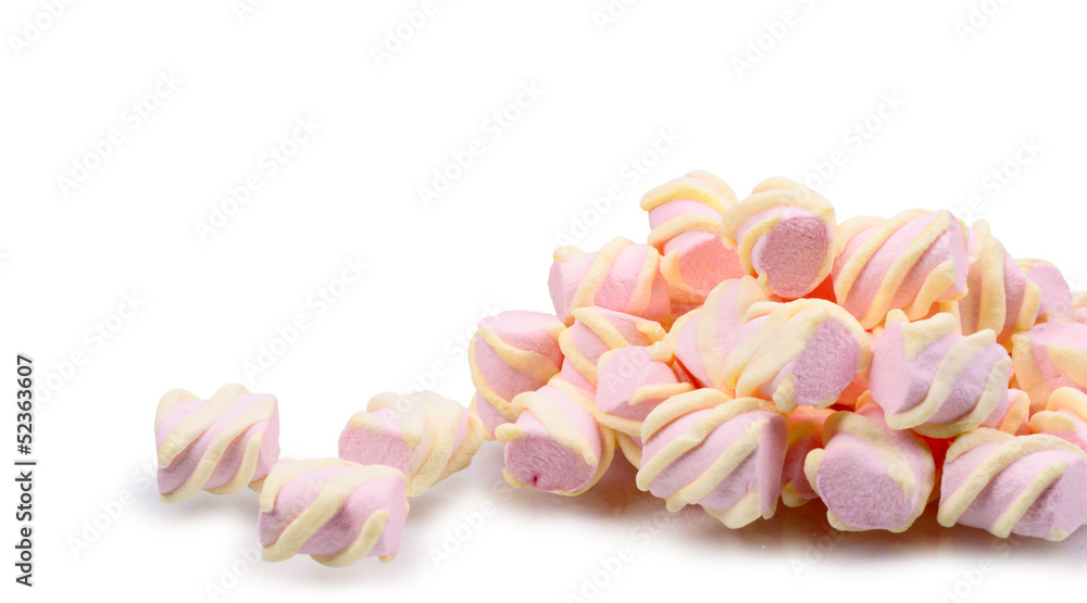 Pink and yellow Marshmallow Pink and yellow Marshmallow