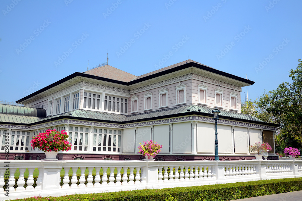 Fototapeta premium Western style pavilion.