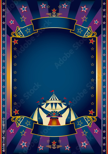 festivities purple circus