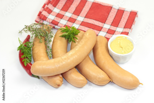 saucisses fumées