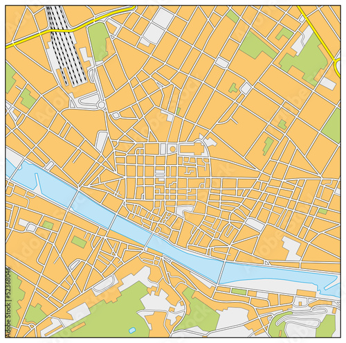 Florence city map