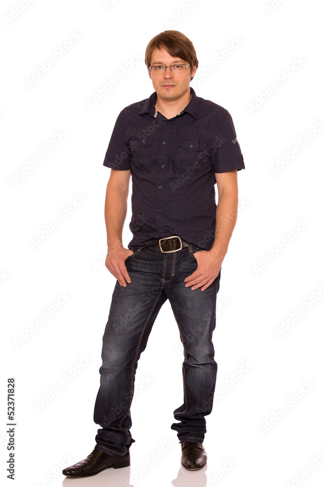 Full length portrait of a man Full length portrait of a man