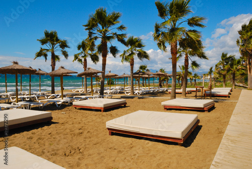 Beach resort located in Marbella (Spain) photo