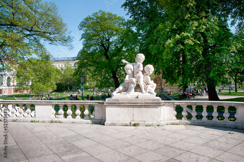 Hofburg in Vienna (Austria) | Burggarten (Castle Garden)