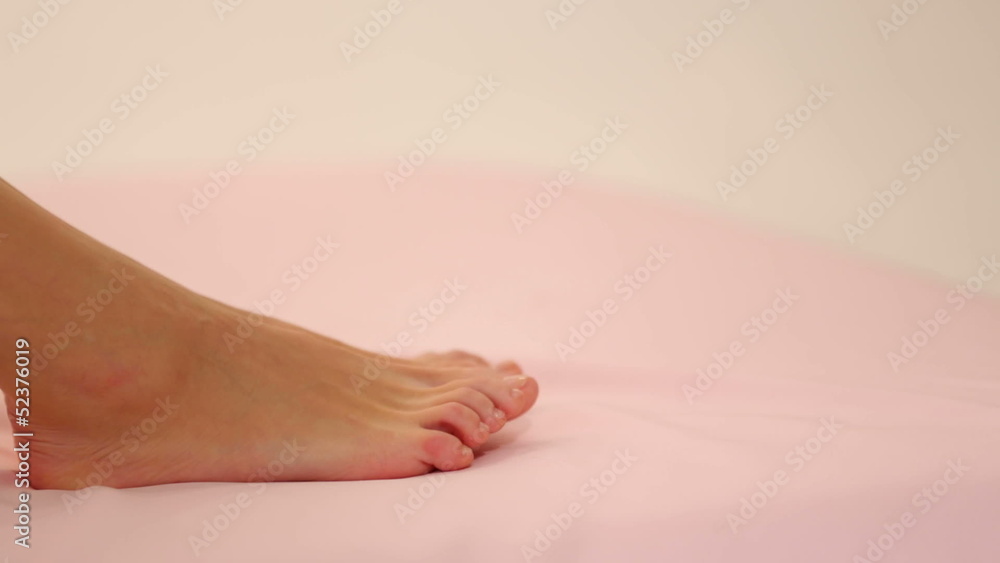 Close-up at beautiful feet Close-up at beautiful feet