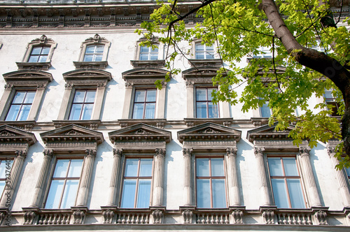 Photography Traditional house front in Vienna (Austria)