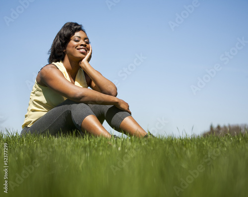 woman outdoors