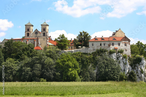 The Benedictine Abbey in Tyniec, Krakow, Poland