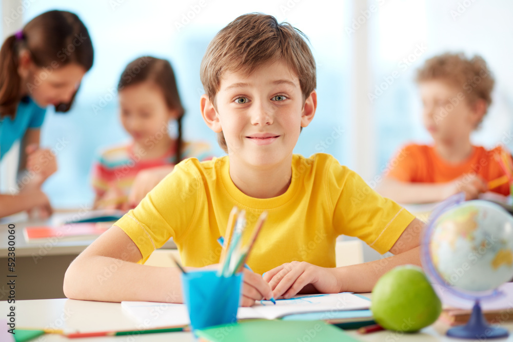 Fototapeta premium Little learner