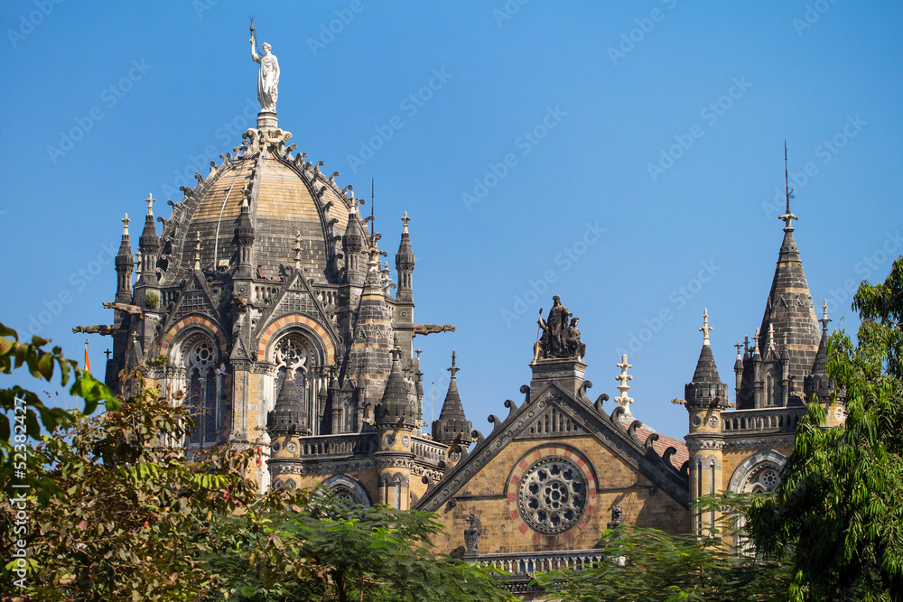 Obraz premium Chatrapati Shivaji Terminus earlier known as Victoria Terminus i