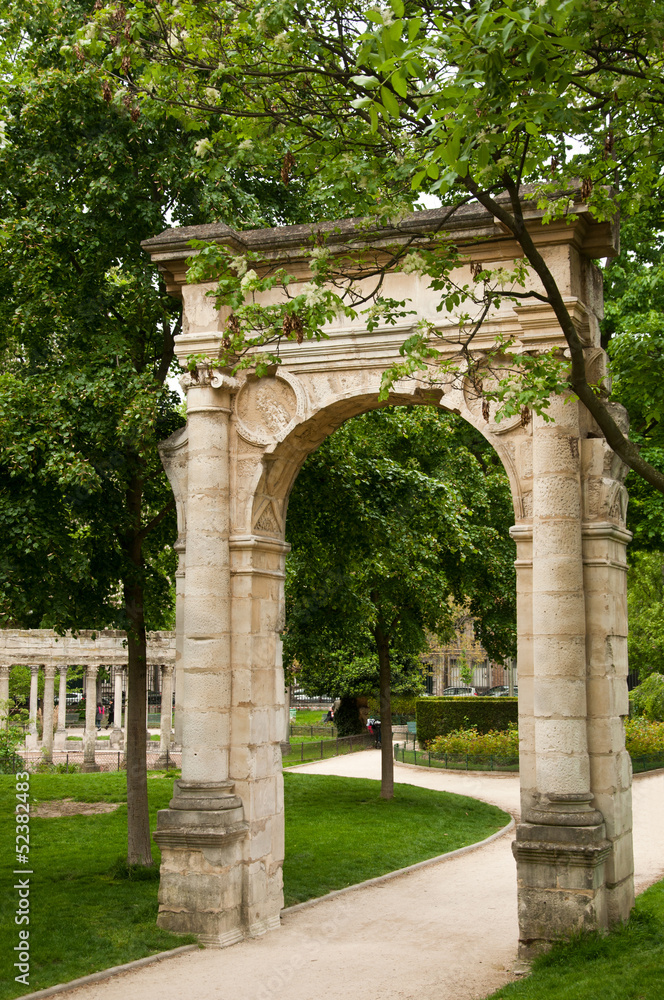 Parc Monceau à Paris