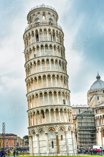 leaning Pisa tower  Italy