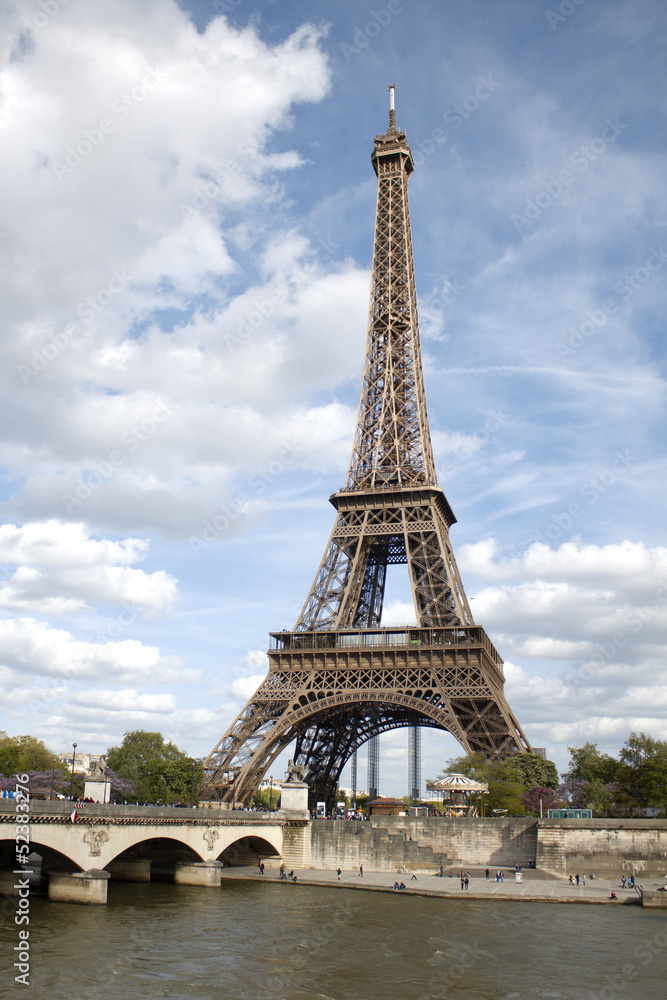 Fototapeta premium Tour Eiffel Paris France