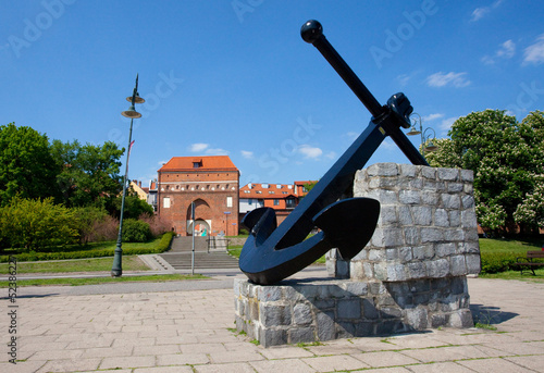 Anchor in Torun, Poland