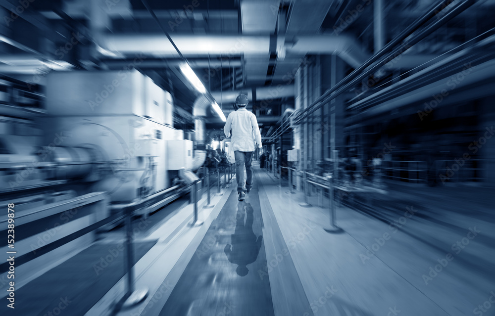 Obraz premium Industrial Zone