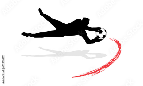 Goalkeeper In Action (3/12)