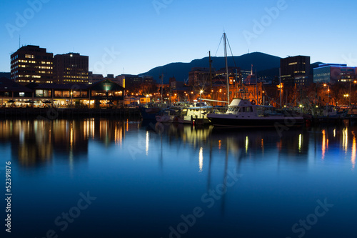 Hobart Dock at Dusk © FiledIMAGE