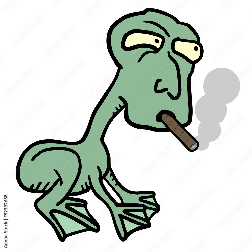 Obraz premium Puppet frog