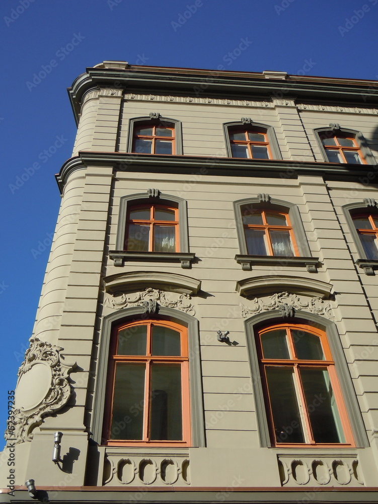 Obraz premium Part of building (Riga, Latvia)