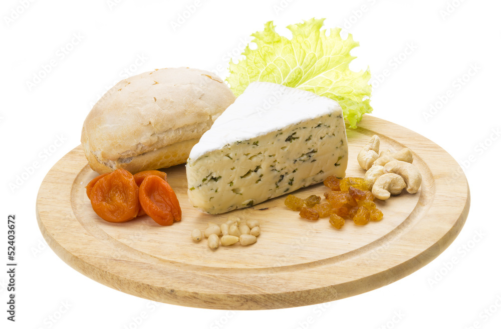 Cheese with mold