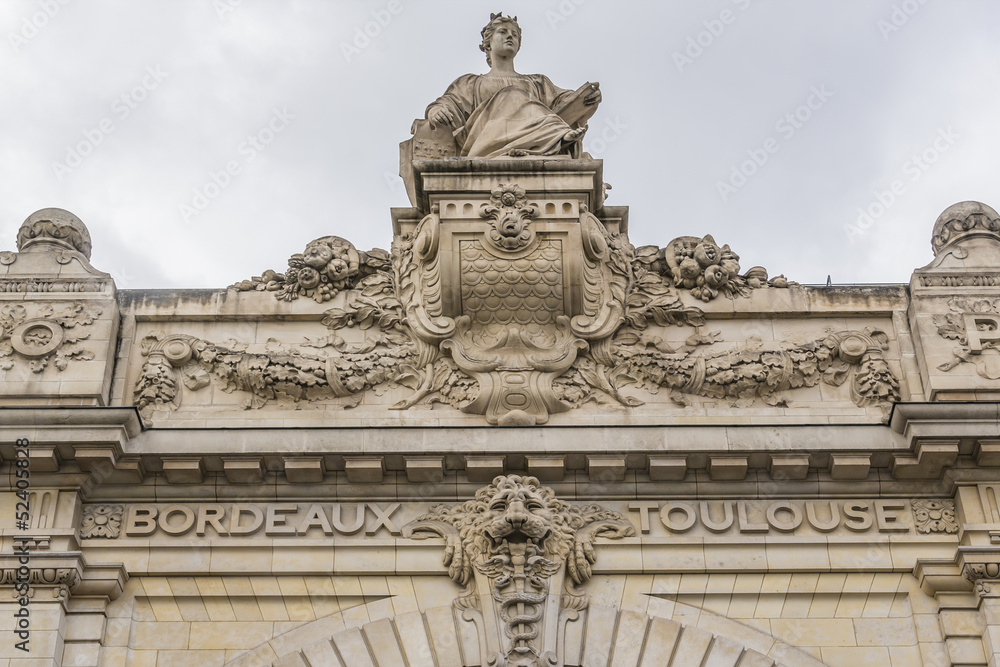 Orsay Museum (former Gare Orsay - railway station) detail, Paris