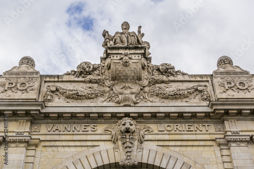 Orsay Museum (former Gare Orsay - railway station) detail, Paris